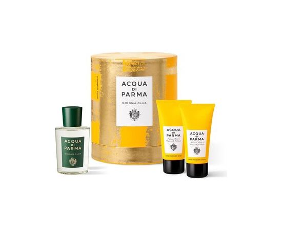 Acqua Di Parma Colonia C.L.U.B. Dárková sada EDC 100 ml, sprchový gel 75 ml a tělové mléko 75 ml 100ml
