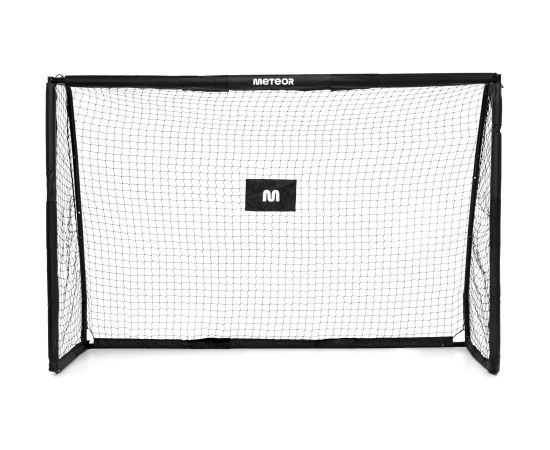 Meteor futbola vārti 240x160x85 cm melni