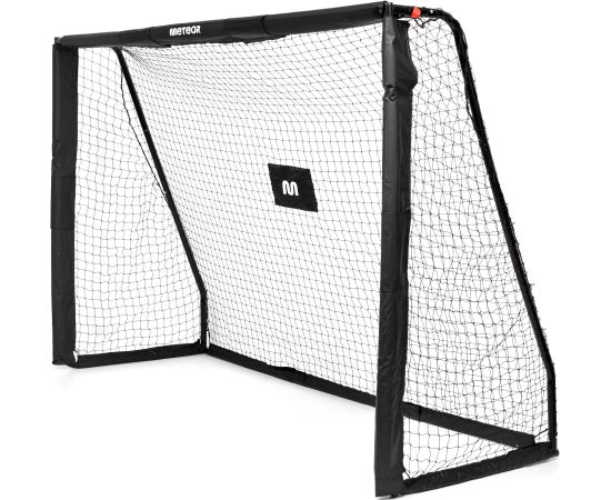 Meteor futbola vārti 240x160x85 cm melni