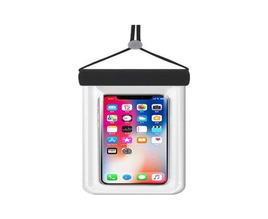 iLike Universal  Waterproof phone case 115 mm x 220 mm pool beach bag Black Neoriģinālie Maciņi