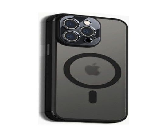 Evelatus Apple  iPhone 12/12 Pro Hybird Case Whith Magsafe PC+TPU Transparent Black