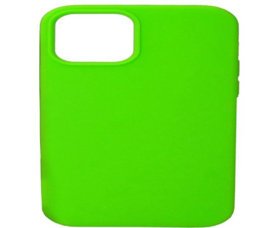 Evelatus Apple  iPhone 12/12 Pro Premium Soft Touch Silicone Case Fluerescent Green