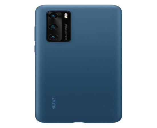 Huawei   P40 Silicone case Blue