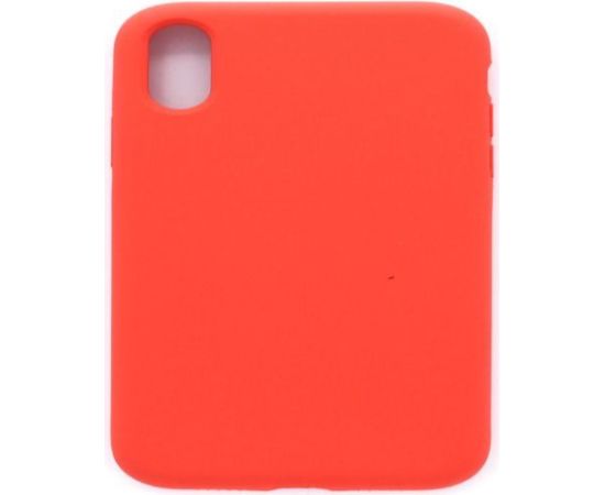 Evelatus Apple  iPhone XS Premium Soft Touch Silicone Case Red