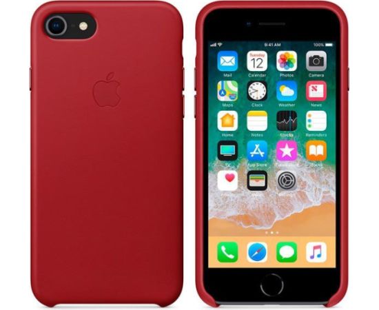 Apple   iPhone 7/8/SE2020/SE2022 Leather case MQHA2ZM/A Red