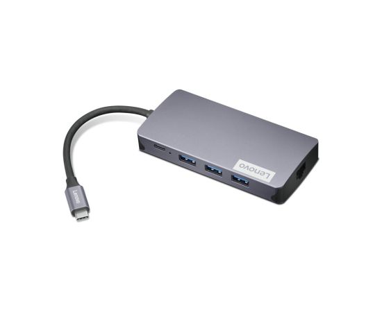 Lenovo GX91M73946 laptop dock/port replicator Wired USB 3.2 Gen 1 (3.1 Gen 1) Type-C Grey