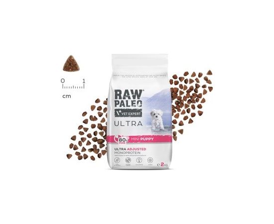RAW PALEO Ultra Mini Puppy Pork - dry dog food - 2kg