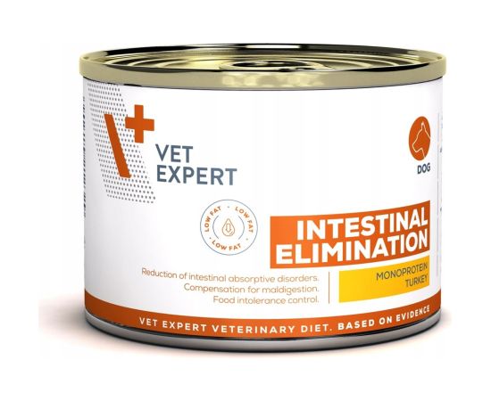 VET EXPERT Intestinal Elimination Turkey - wet dog food - 200g