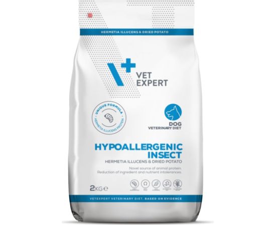 VET EXPERT Hypoallergenic Insect - dry dog food - 2kg