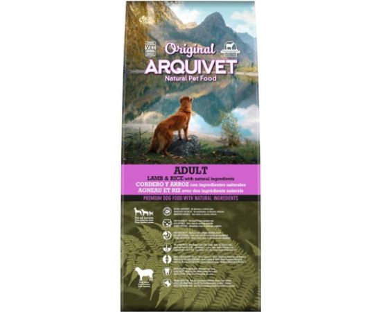 ARQUIVET Original Adult Lamb with Rice - dry dog food - 12 kg