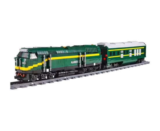 Leantoys Construction Blocks Electric Train RC Train Remote Controlled 2086 pcs.