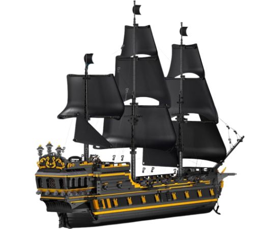 Leantoys Black Pearl Pirate Ship Construction Bricks 5266 pcs.