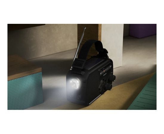 PHILIPS TAR1609/00 portatīvais kabatas izmēra radio, melns