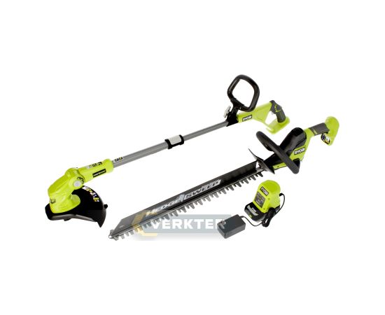 Instrumentu komplekts Ryobi RY18LT18HTA-120; 18 V; 1x2,0 Ah akum.
