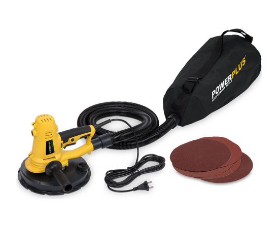 Slīpmašīna riģipša (reģipša) sienām 1220W, Ø225mm POWX0478 POWERPLUS X