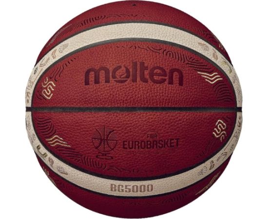 Basketball ball competition MOLTEN B7G5000-E5Z FIBA size 7 Eurobasket 2025