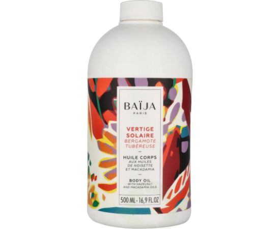 Baija Paris Baija Vertige Solaire Body Oil Bergamot Tuberosa 500 ml