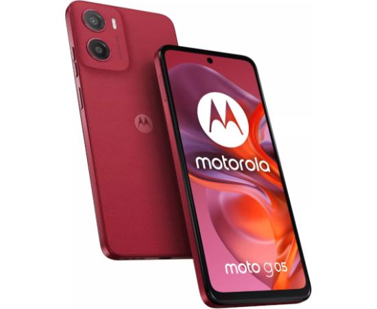 Motorola Moto G05 Смартфон 4GB / 64GB Plum Red
