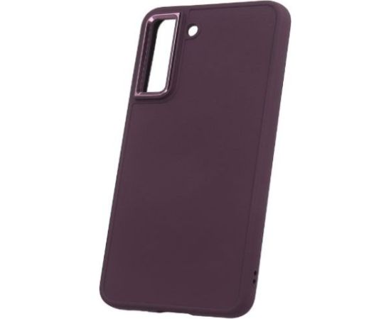 iLike Samsung  Galaxy S21 Satin case Burgundy
