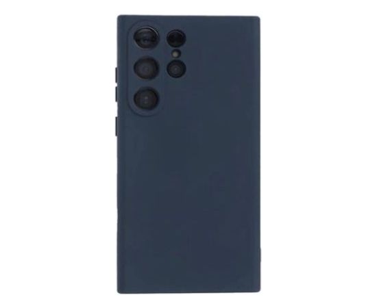 iLike -  Galaxy S23 Ultra Silicone Soft Case Dark Blue