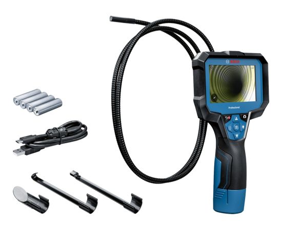 Bosch inspection camera GIC 12V-4-23 C Professional, 12Volt (blue/black, without battery and charger, battery operation)