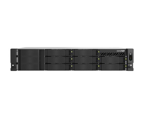 Qnap TS-855eU-8G, 2U, 8 x 2.5"/3.5" SATA, Intel Atom C5125 8C/8T, 8 GB SODIMM DDR4 (max. 64GB ), 2 x 2.5GbE, Single PSU