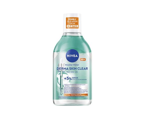 Nivea Derma Skin Clear Micellar Water - Micelární voda 400ml