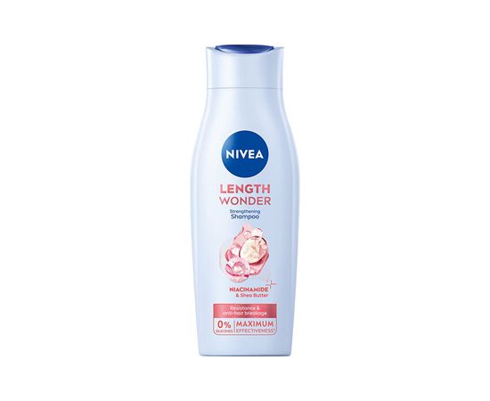 Nivea Length Wonder Strengthening Shampoo - Posilující šampon s bambuckým máslem 400ml