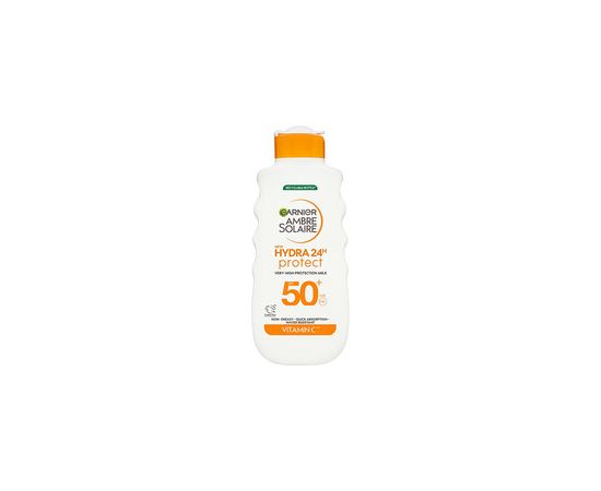 Garnier Ambre Solaire Hydra 24h Protect Very High Protection Milk SPF 50 - Opalovací mléko 175ml