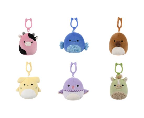 SQUISHMALLOWS W25 Плюшевый брелок, 8 см