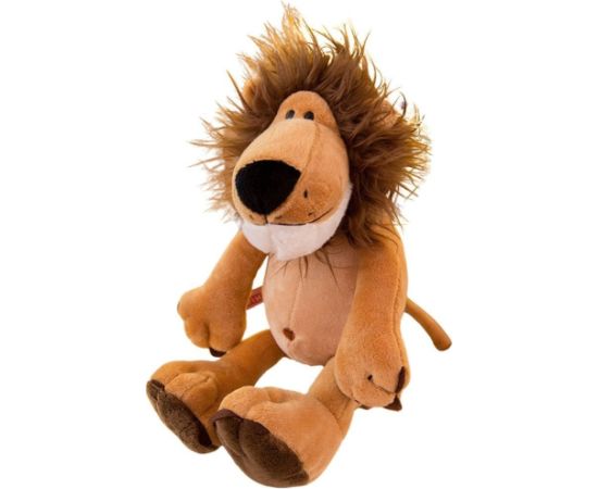 Leantoys Pluszowa Maskotka Przytulanka Lew Z Bujną Grzywą 22cm EDUKAMP