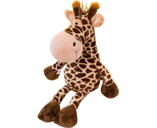 Leantoys Pluszowa Maskotka Przytulanka Żyrafa Brązowa 28cm EDUKAMP