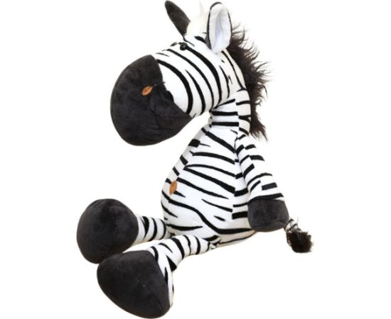 Leantoys Pluszowa Maskotka Przytulanka Zebra Biało Czarna 25cm EDUKAMP