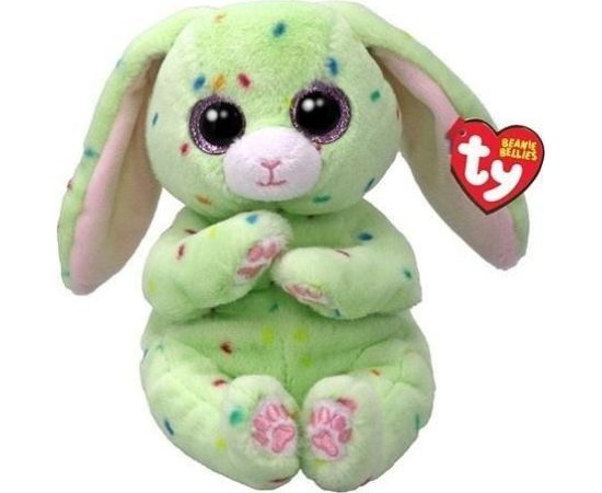 TY Beanie Bellies Fern - Zielony króliczek 15cm