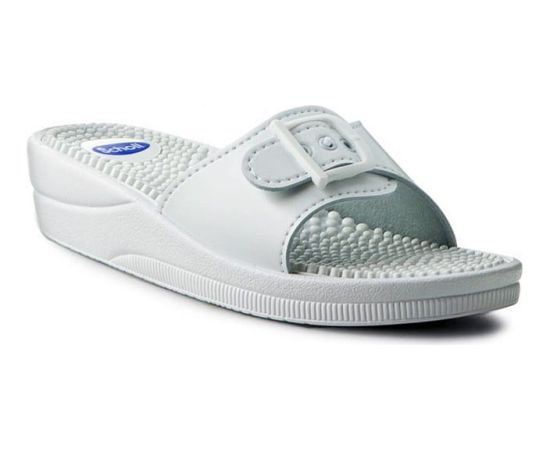 Mobilex Women's flip-flops Scholl new massage WHITE 41