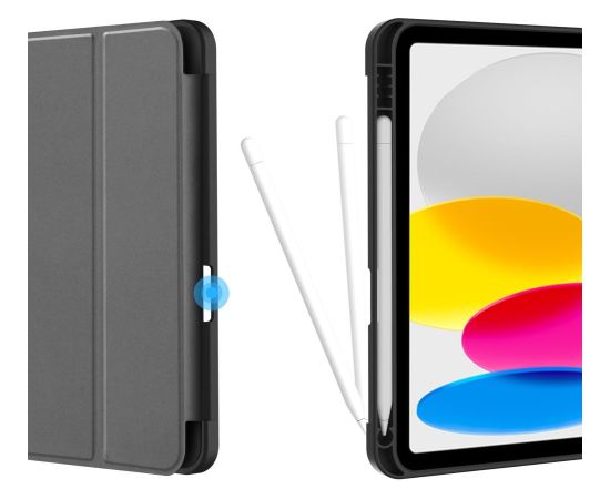 Чехол Tech-Protect SmartCase Pen Holder Apple iPad 10.9 2022/iPad 11 2025 черный