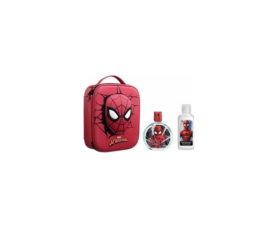 Fragrances For Children Spiderman Gift Set EDT 100 ml, shower gel 100 ml and backpack 100ml