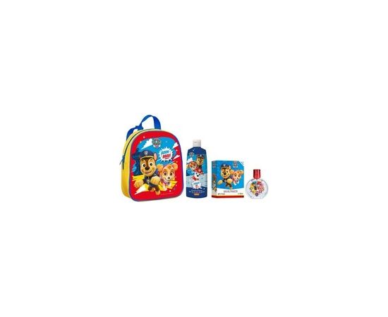 Fragrances For Children Paw Patrol Gift set EDT 50 ml, shower gel 300 ml and backpack 50ml