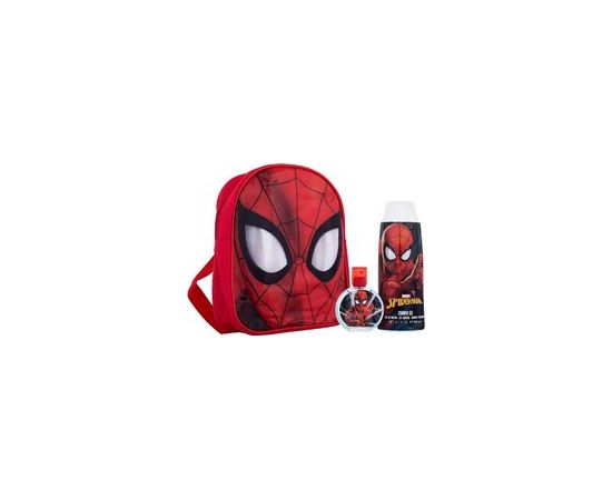Fragrances For Children Spiderman Gift set EDT 50 ml, shower gel 300 ml and backpack 50ml