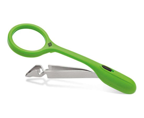 WEDO Zeckenzange Quickex gn mit Lupe und LED
