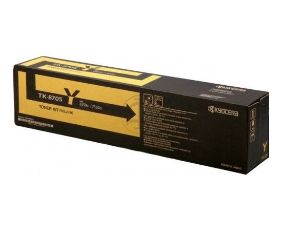 Kyocera TK-8705Y (1T02K9ANL0) Лазерный картридж, Желтый