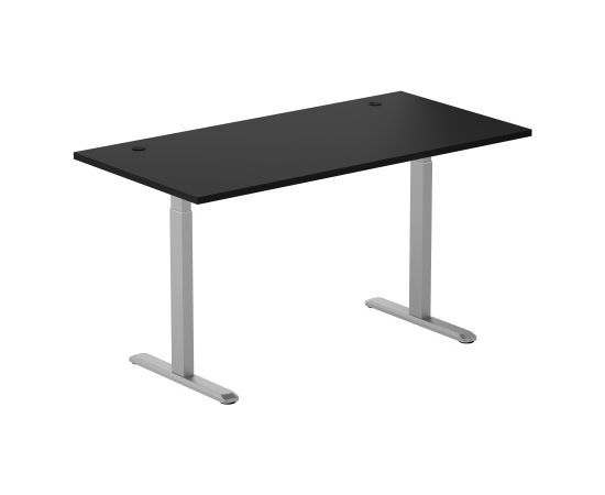 Регулируемый по высоте стол Up Up Bjorn Gray, Table top L Black