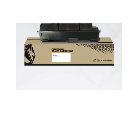 HYB Неоригинальный черный картридж HUB Kyocera TK-320