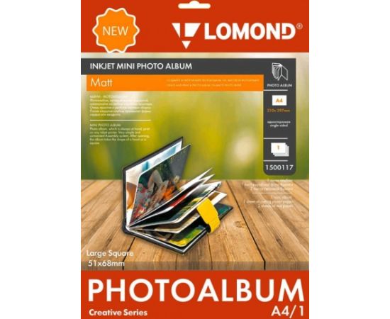 Lomond Inkjet Mini Album Large Square Matte 51x68mm (Large)