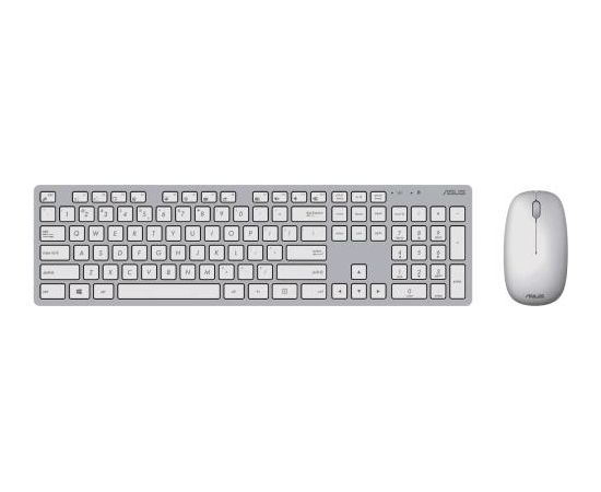 KEYBOARD +MOUSE WRL OPT. W5000/WHITE 90XB0430-BKM3A0 ASUS
