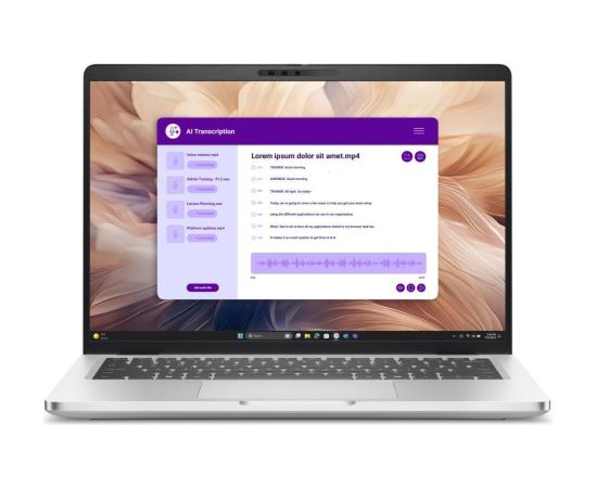 Notebook DELL Pro Plus Pro 14 Plus (PB14250) CPU  Core Ultra u5-235U 2000 MHz CPU features vPro 14" RAM 16GB DDR5 5600 MHz SSD 512GB Intel Graphics Integrated EST Smart Card Reader Windows 11 Pro 1.4 kg BTO105_PB14250_EMEA_EST