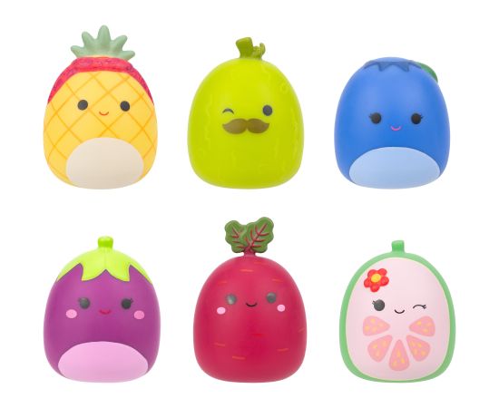 SQUISHMALLOWS Squooshems figūriņas necaurspīdīgā iepakojumā, 6,5 cm