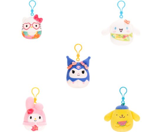 SQUISHMALLOWS HELLO KITTY W25 Плюшевый брелок, 8 см