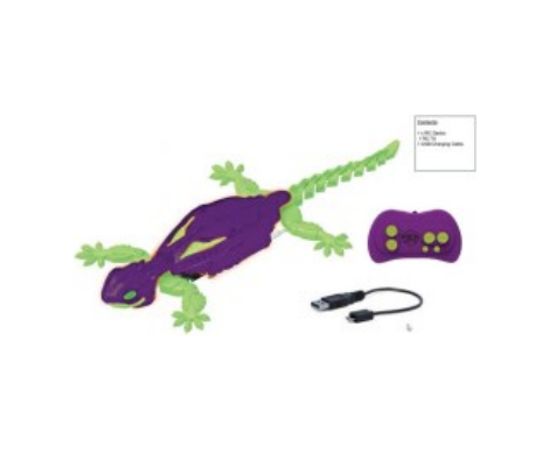 HEX BOTS interactive toy Wall Crawler Gecko Glow in The Dark