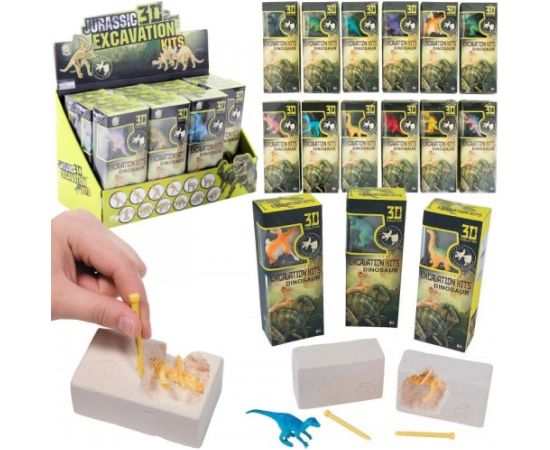 Trifox Arheoloģiskais izrakumu komplekts Dinozauri 3+ HWA1083900